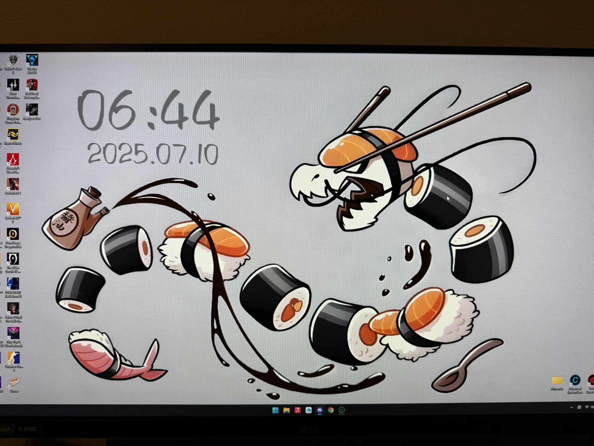 LG 1440p gaming monitor