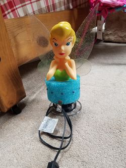 Tinkerbell Night Light & collectible fairies figurines