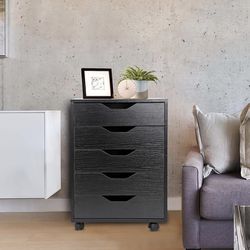Cabinet Simple Style 5 Drawers Organization