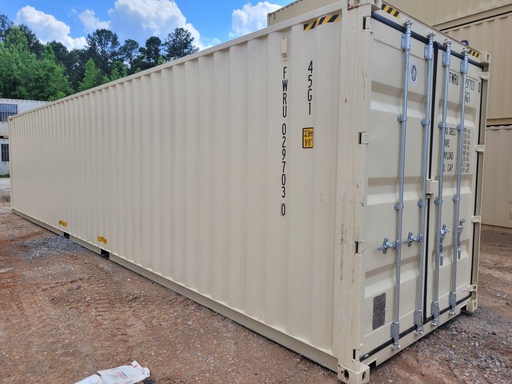 NEW 40HC One Trip Shipping Containers For Sale 