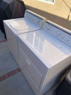 Washer and dryer