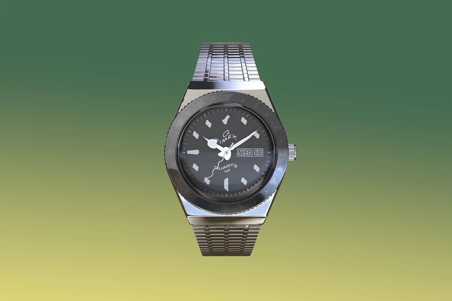 END x TIMEX Q Series ‘warp’ Watch.