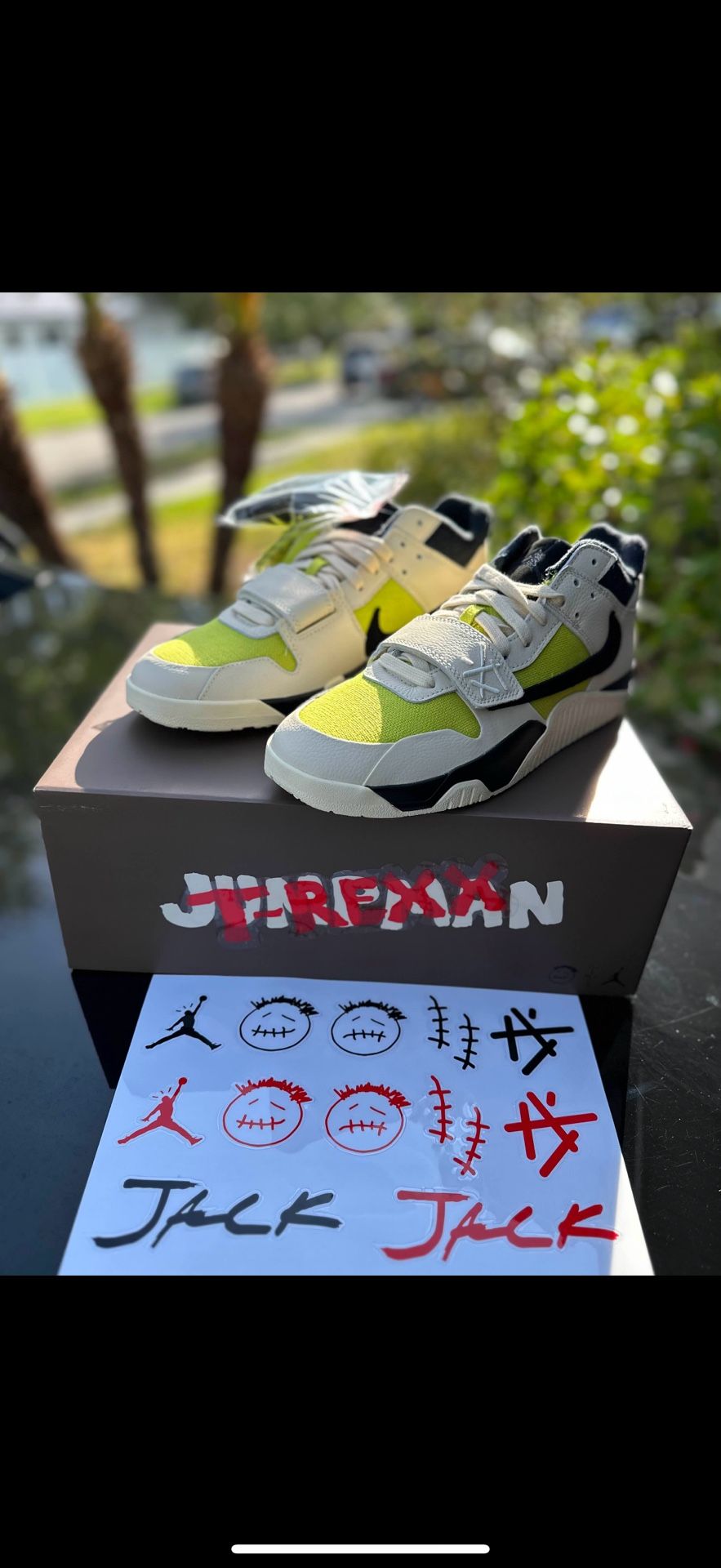 Jordan Jumpman Jack TR Travis Scott Bright Cactus 1