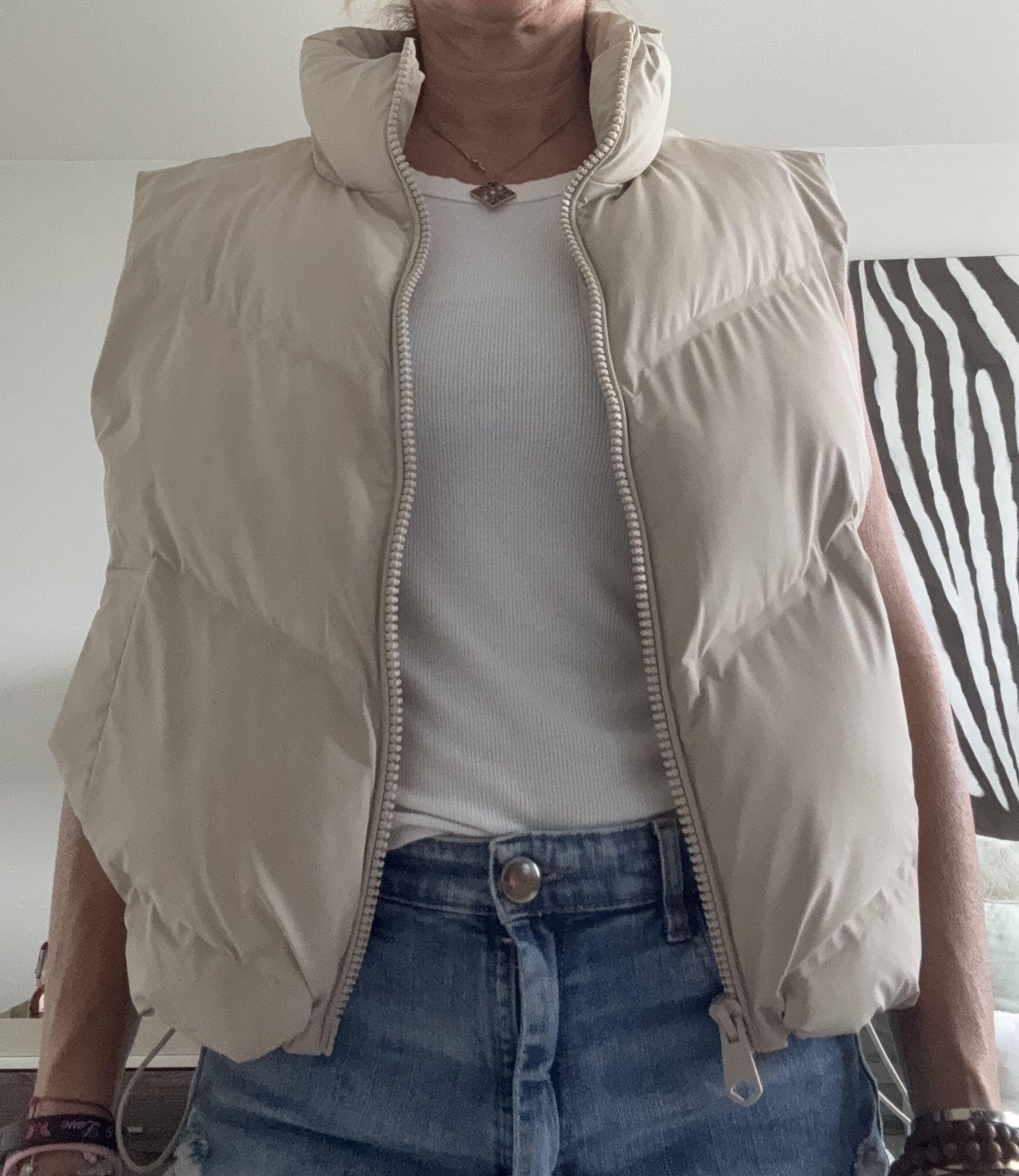 Puffer Vest Jacket Zara s