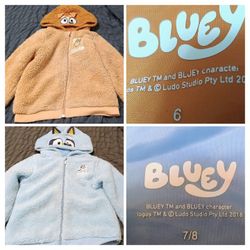 Bluey Toddler Coats For $10 Each 
