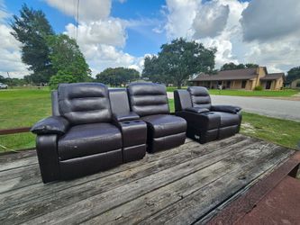 3 piece media couch -free
