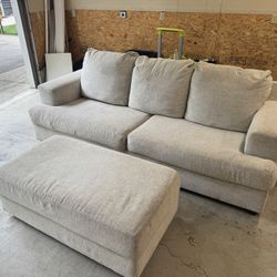 Couch And Ottoman $100