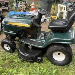 Craftsman LT1000 Ride-on Mower 