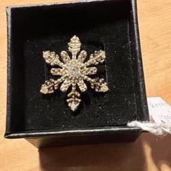 Shimmering Snowflake Tac Pen