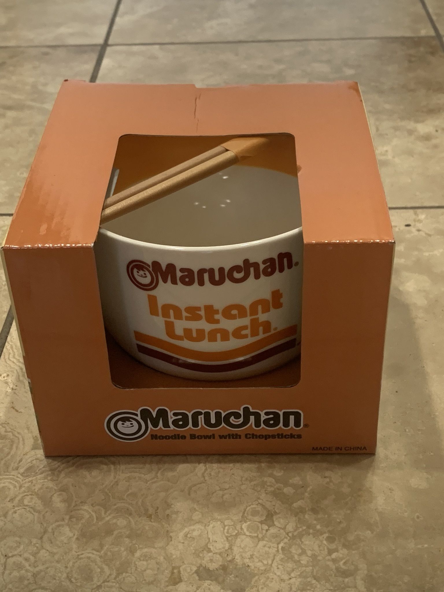 (2) Maruchan Ramen Bowls (Sold Separately) & Chopsticks 20 0z. - NEW