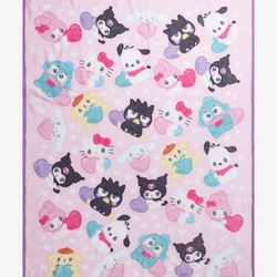 Hello Kitty And Friends Throw Blanket 
