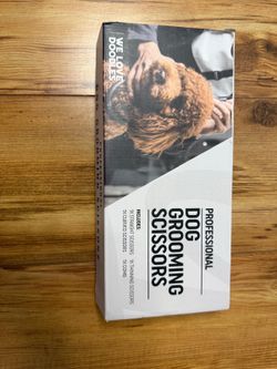 Professional Dog Grooming Scissors Set – Open Box / Like New