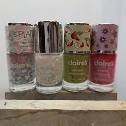 CLAIRE'S NAIL POLISHES