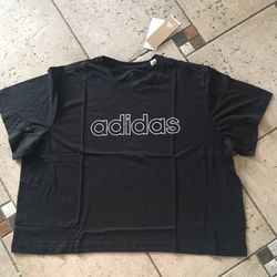 NWT Adidas ladies Logo Tshirt Size XXL