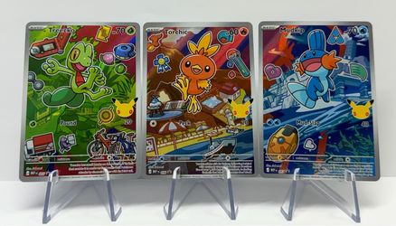 Pokémon TCG: First Partner (series 3) Treecko, Torchic, Mudkip