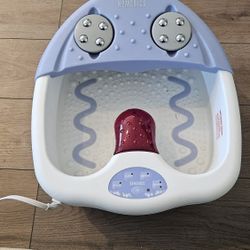HoMedics Foot Spa with Bubble, Heat, and Massage Functions – Relaxation Therapy

