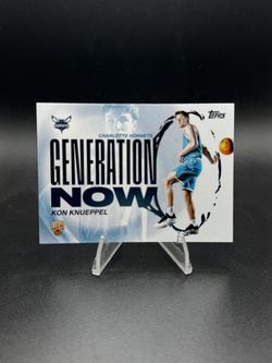 2025-26 Topps - Generation Now Kon Knueppel #GN-4 (RC) Charlotte Hornets