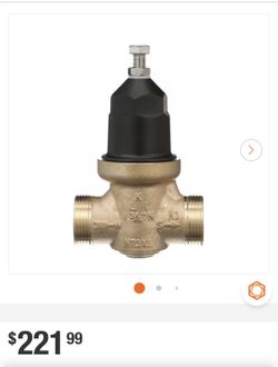 3/4 in. NR3XL Pressure Reducing Valve Single Union Female x Female NPT Connection Lead Free