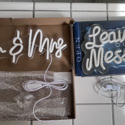 Wedding Neon signs