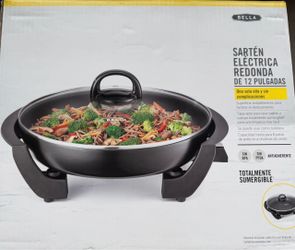 Bella  12 inch round electric skillet