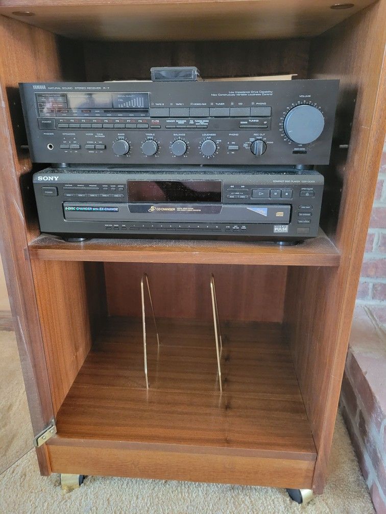 Stereo Receiver and CD Player