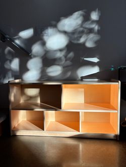 Montessori Shelf- 5 section Wood