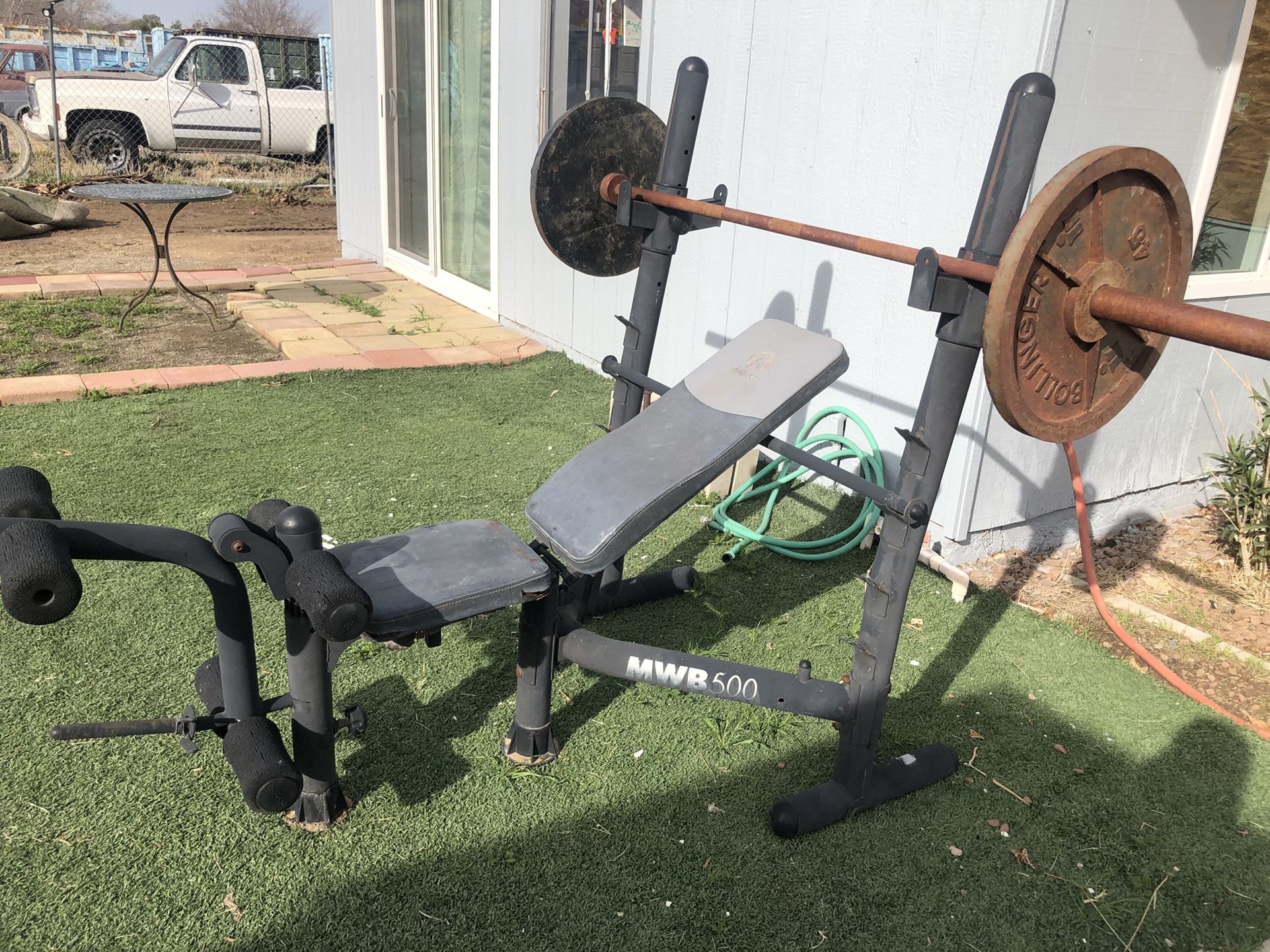 Weight Lifting Bench Press
