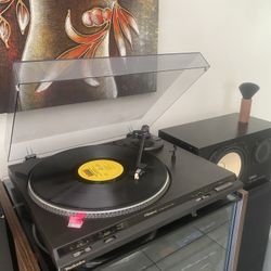 Mint vintage 1985 Technics SL-BD1 Turntable With Stanton Cartridge!!! Legend!