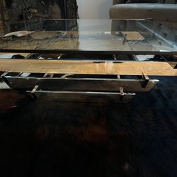 Square Glass Coffee Table 