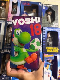 Yoshi Nintendo Dodgers bobble head 2026 SGA