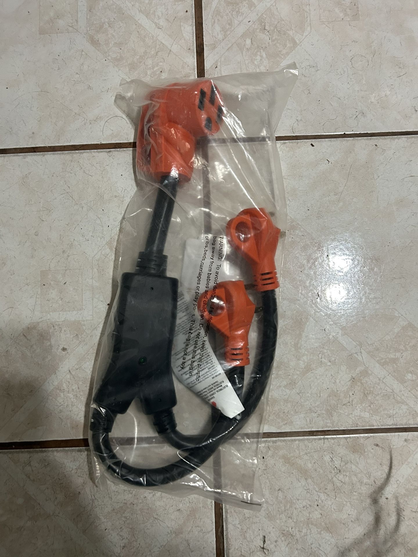 RV Y Adapter Cord