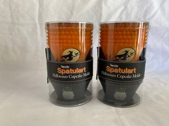 Halloween Cupcake Molds 2 package Total 24