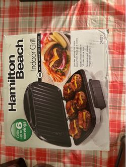 Hamilton beach indoor grill