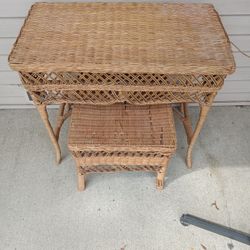 Sturdy Wicker Set