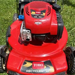 Self Propelled Toro Lawn Mower 7.25 2000rpm 163cc