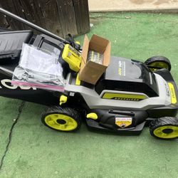 RYOBI 40V HP Brushless 20 in. Cordless Battery Walk Behind Push Mower with 6.0 Ah Battery and Charger
