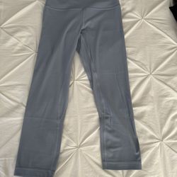 Lululemon Align High-rise Crop 23” Light Blue 