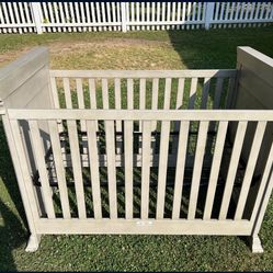 Crib W/Mattress And Changing Table