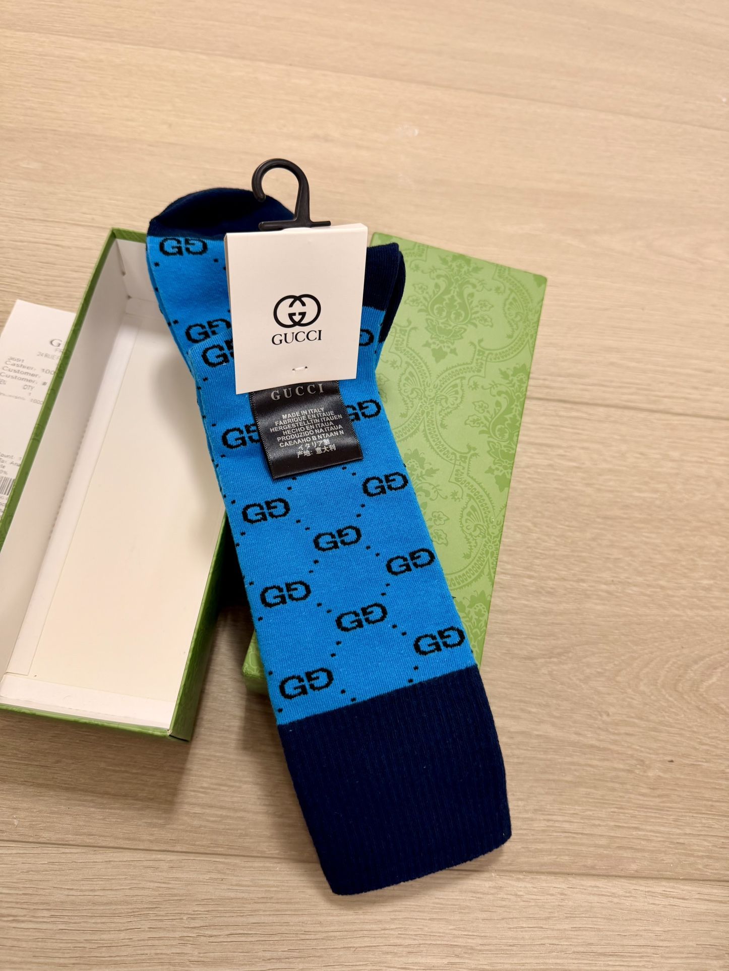 Gucci Boot Socks- Made In Italy - Unisex