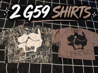 G59 Records Women’s Crop Tops XS (2 Shirts) – Rare Official Merch suicideboys
