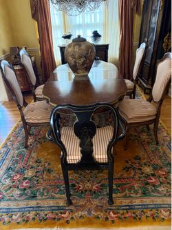 Dining room set table chairs