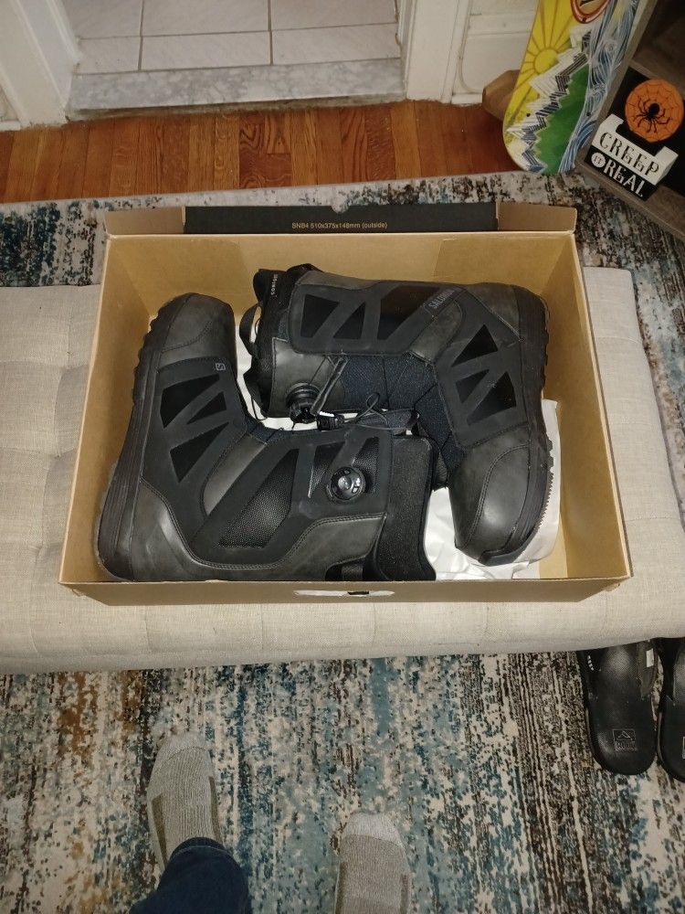 Salomon Launch Boa SJ Size 13.5 Mens Snowboard Boots