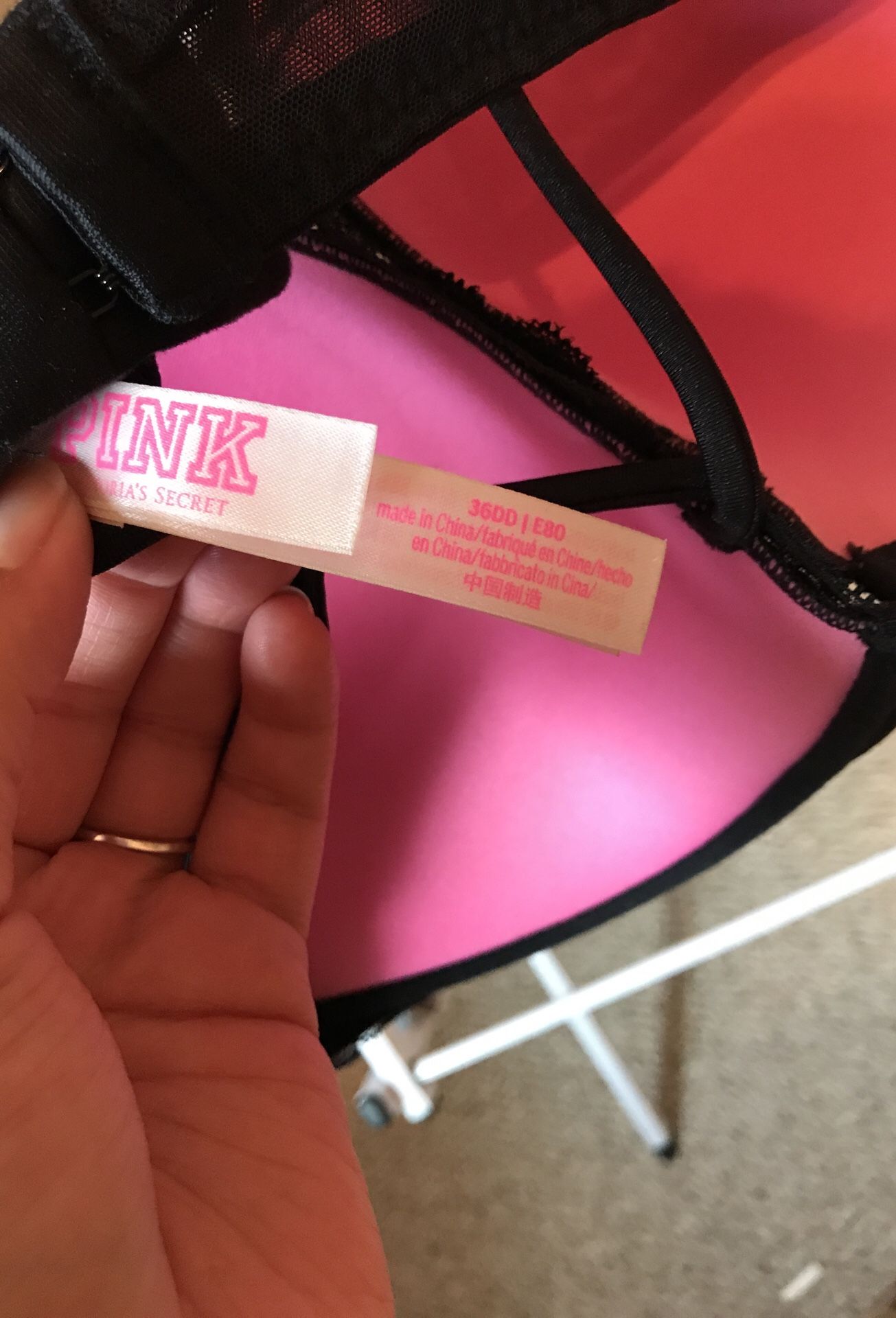 Victoria’s Secret Pink push-up bra