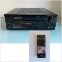 Sony STR-D1015 Stereo Receiver 120 Watts Per Channel & Remote
