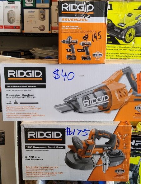 Ridgid Tools ‼️See Pictures For Prices ‼️