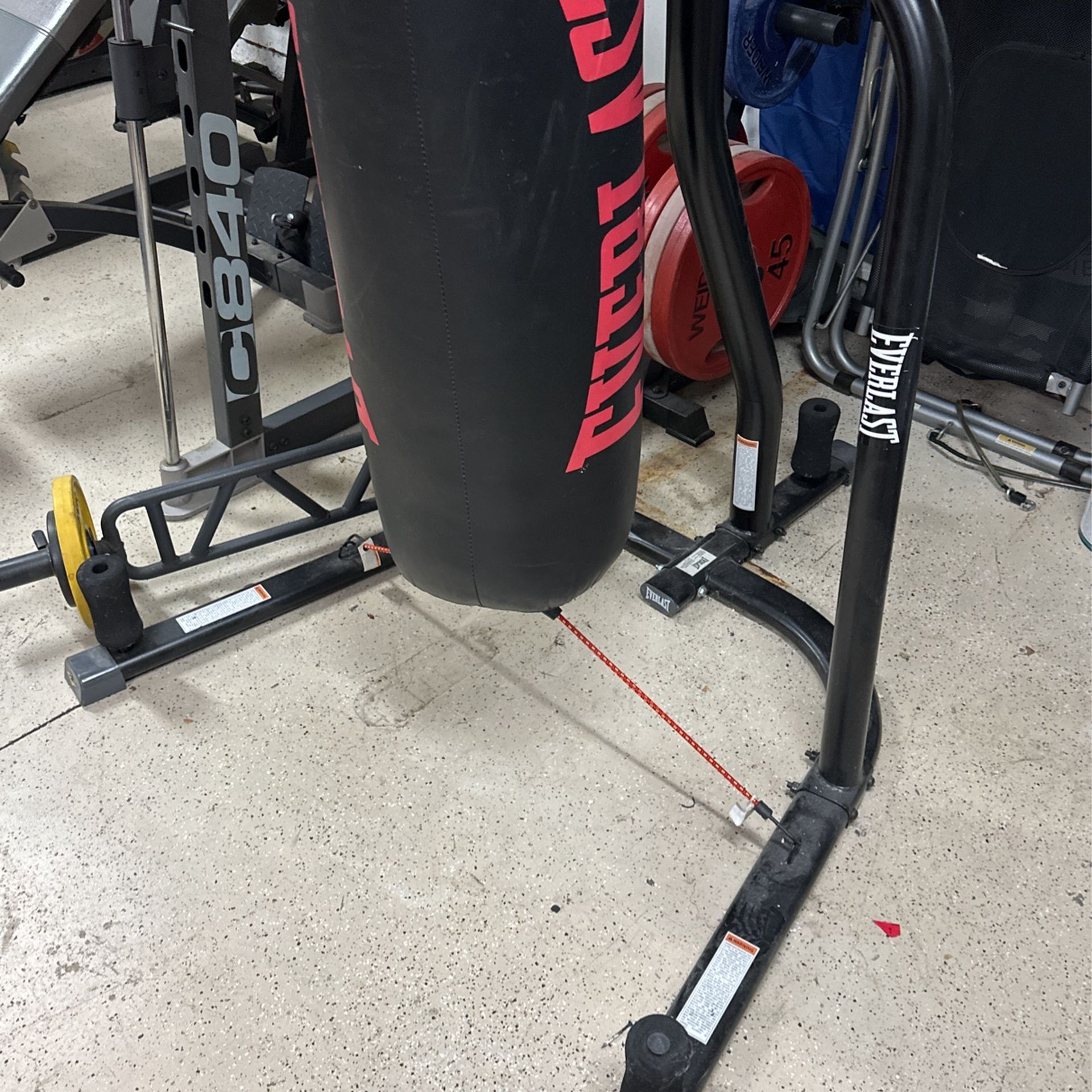 Everlast Punching Heavy Bag And Speed Bag Combo for Sale