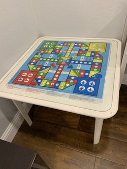 Solid wood game table