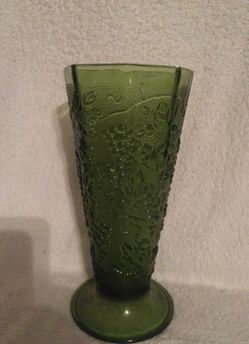 Green vase