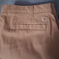 Mens Carhartt Work Khaki