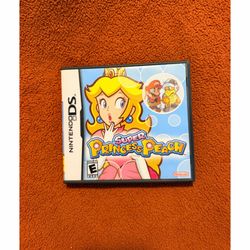 Super Princess Peach Nintendo DS Game (Game, Case & Manual)